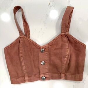 American Eagle Outfitters Pinkish Crop Top